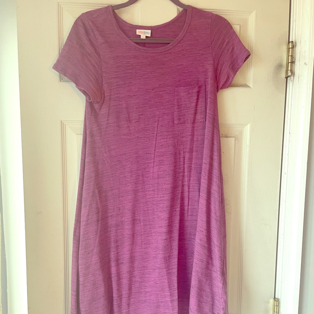 Lula roe size XXS light purple dress